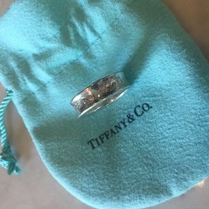 Tiffany & Co. Sterling Silver 1837 Collection Ring